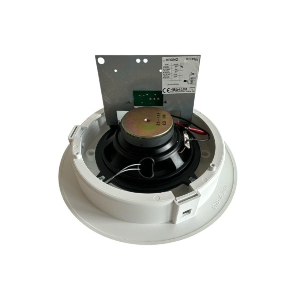 Tutondo k508lb recessed speaker 24v 8w white Active recessed disp.90°